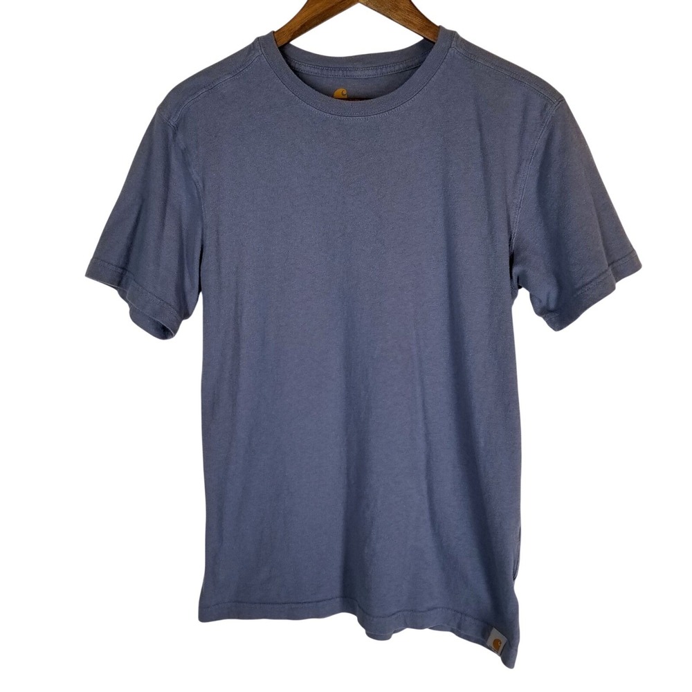 Carhartt Mens Relaxed Fit Short Sleeve T Shirt Gray Size‎ S Cotton Gorpcore